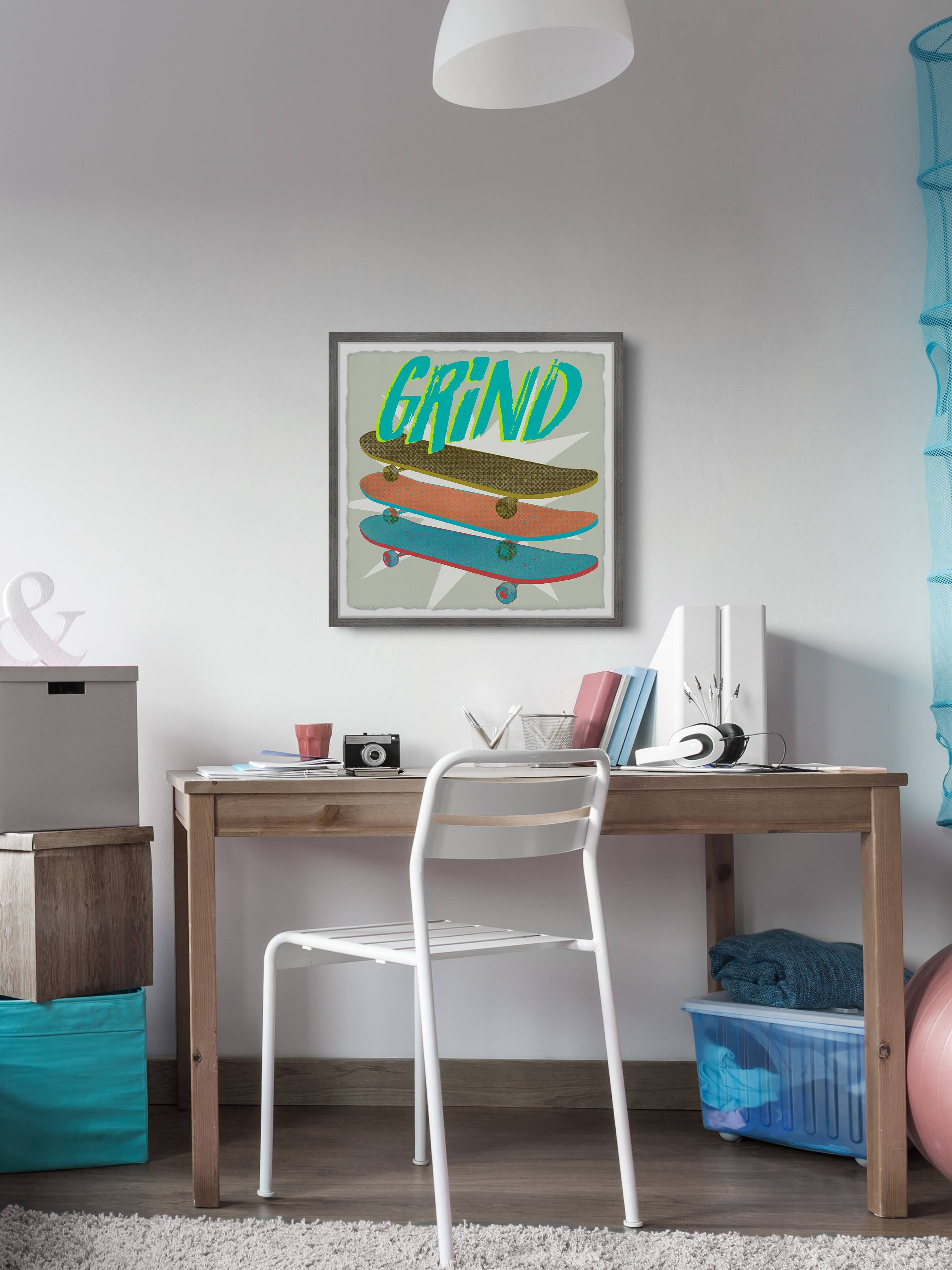 Marmont Hill SK8R I Framed Wall Art