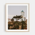 thumbnail image 2 of Poros Clock Tower - Poros Greece Photography Architecture Scenic Landscape Vintage Mediterranean Unframed Wall Art Print 16 x 20 inches, 2 of 13