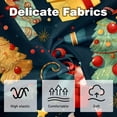 thumbnail image 3 of Christmas Covers Throw Pillow Set - 2 Pack Throw Pillow Inserts Included - Unique Patterns - 16x16, 18x18, 20x20 Inches for Home Decor - Throw Pillow - Decorative Pillows, 3 of 6