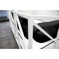 thumbnail image 7 of Nidum White Daybed with White Cushions/Black Toss Pillows, 7 of 7