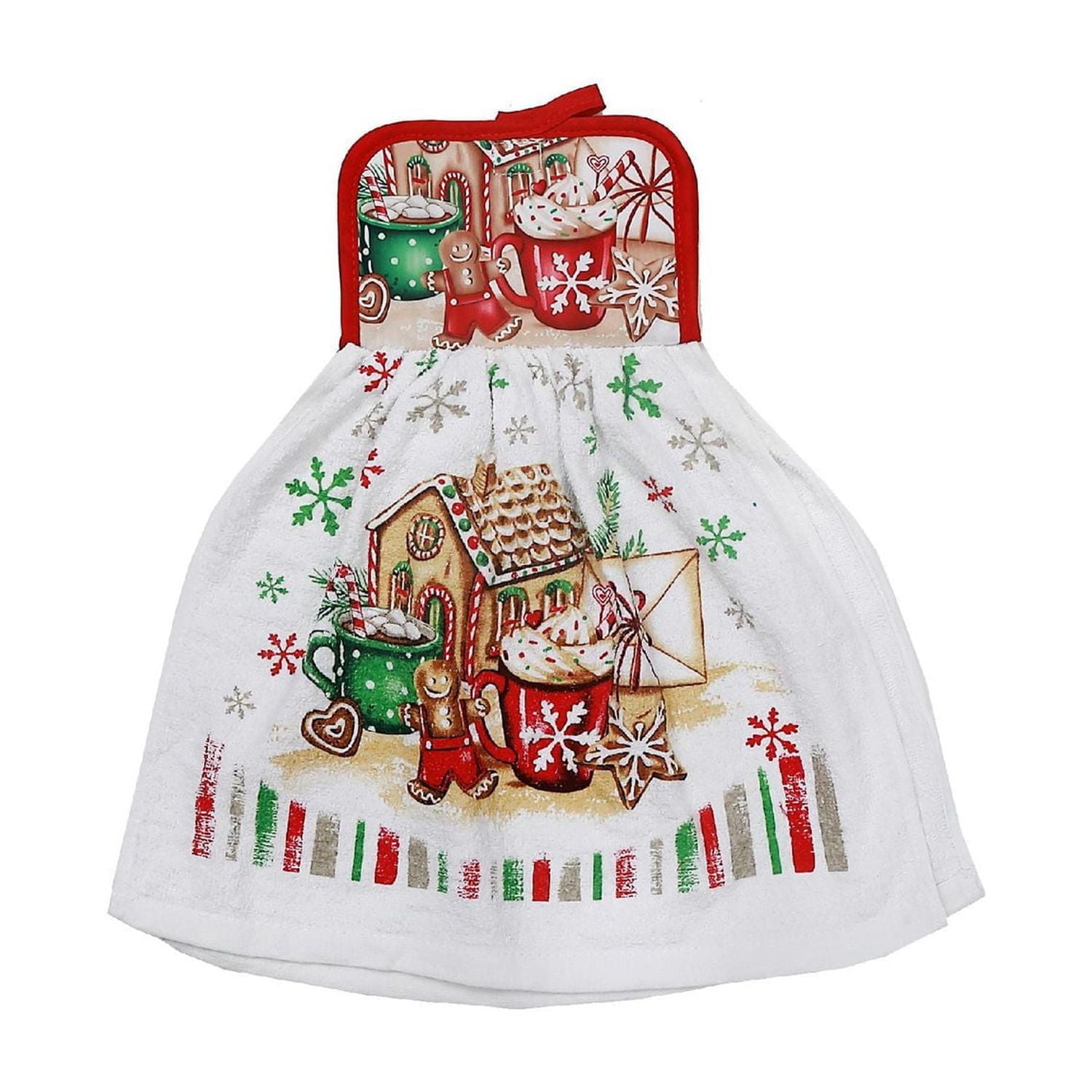 Tie Hand Towel House - Set of 2