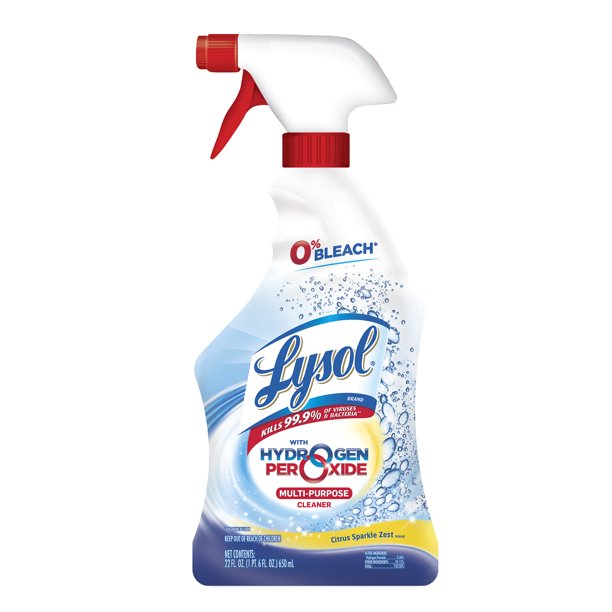 Lysol Bleach Free Hydrogen Peroxide MultiPurpose Cleaner Spray, Citrus