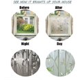 thumbnail image 4 of Window Films - Static Adhesive for Bedroom Kitchen Door Cabinet, Bamboo - 45 X 3, 4 of 5