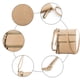 thumbnail image 3 of Bolsos cruzados para mujer Bolsos de viaje de cuero de tamaño mediano Bolsos cruzados para mujer, 3 of 5