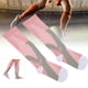 thumbnail image 3 of 2 pares / juego de calcetines deportivos de compresión 50 cm x 10 cm Calcetines elásticos para soporte externo de piernas Calcetines para correr debajo de la rodilla ANGGREK  Otros, 3 of 8