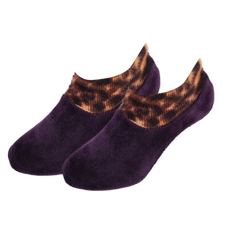 

RichYS Socks 1 Pair Cold-proof Cozy Chic Non Slip Winter Floor Socks