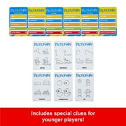 Pictionary Board Game, Drawing Game for Kids, Adults & Game Night with Dry Erase Markers & Boards