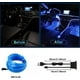 thumbnail image 5 of Iluminación interior de coche, tira de luces LED de 5 m, tira LED interior de 5 V para coches, compatible con iluminación ambiental de todos los modelos de coche (azul), 5 of 5