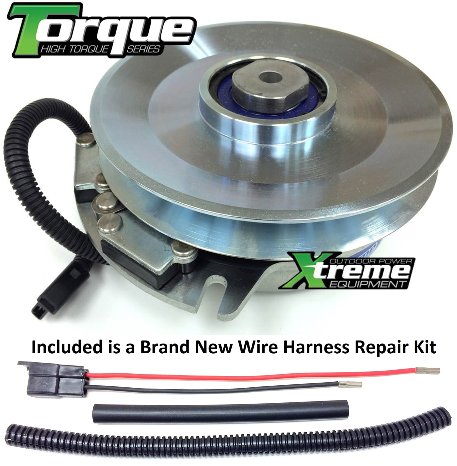 Bundle 2 items PTO Electric Blade Clutch, Wire Harness Repair Kit