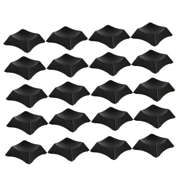 20PCS Ball Stand Display Holder Rack Support Base for Football Rugby Crystal Ball Soccer Volleyball Basketball,20 * Ball holder,Black