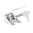 thumbnail image 5 of Adjustable Ruler Guide Presser Foot Multifunctional Sewing Machine Snapping On Presser Foot, 5 of 9