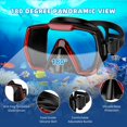 thumbnail image 4 of Set de Snorkel Honlanor para Adultos - Equipamiento Antifugas y Antivaho, 4 of 7