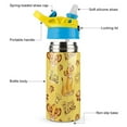 thumbnail image 3 of Kids Insulated Stainless Steel Cup The Lion King Water Bottle with Covered Pop-Up Straw for Boy Girls, 3 of 8