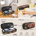 thumbnail image 4 of Xoenoiee Deer American Flag Hunting Camo Print 6 in 1 Backpack for Boys Schoolbag Set with Lunch Box Pencilcase Bottle Sleeve Bookmark Keychain Elementary Kindergarten Preschool Schoolbag Bookbag, 4 of 7