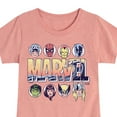 thumbnail image 3 of Marvel - Summer Wave - Toddler And Youth Girls Fitted Short Sleeve Graphic T-Shirt, 3 of 5