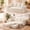 White, variant on Belhome 78" Convertible Sofa Bed, Boneless Couch Sleeper Sofa with Cup Holders & Side Pockets, Corduroy Loveseat Sofa Bed, No Assembly for Living Room, Apartment & Small Spaces