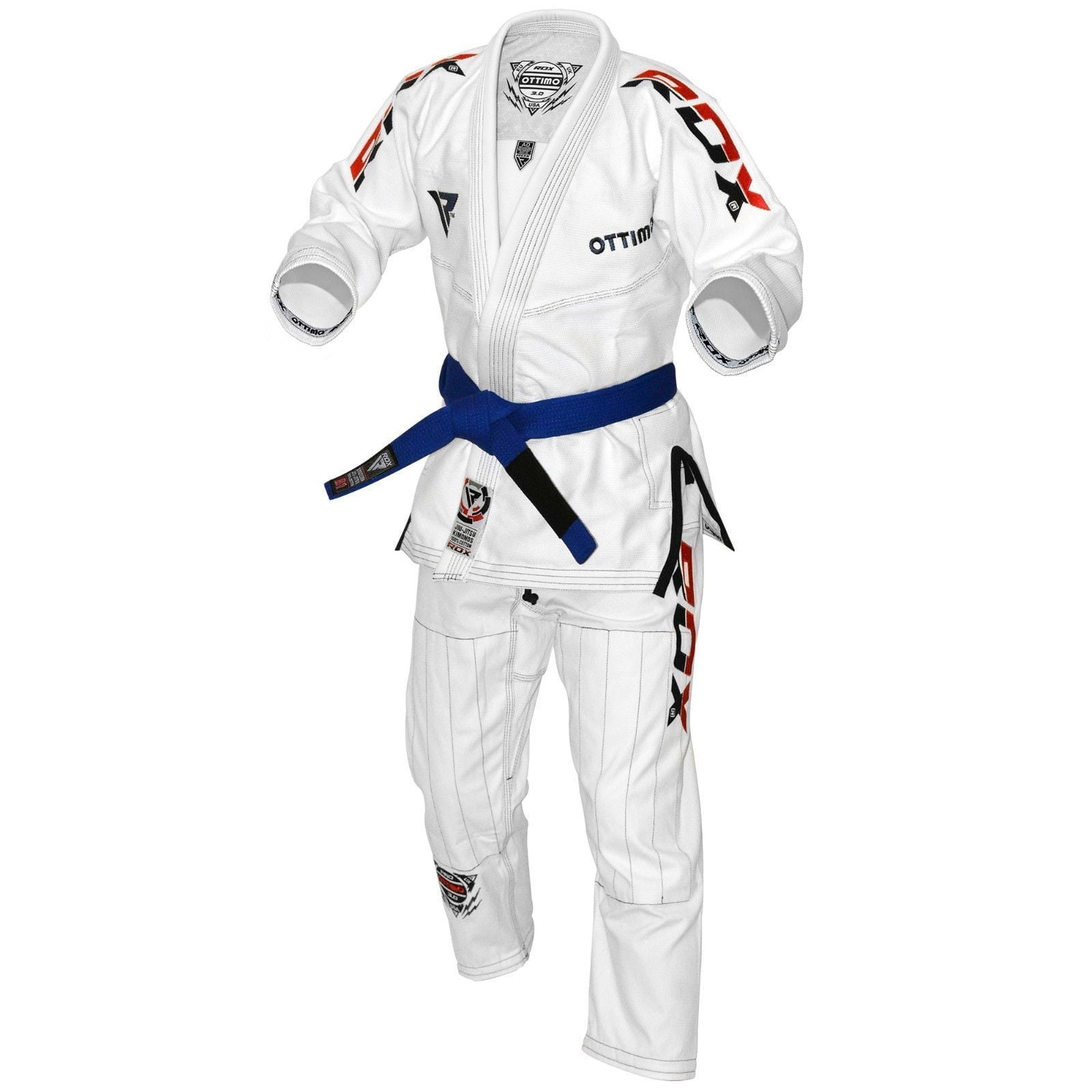 A3 Details about   FitsT4 Brazilian Jiu Jitsu Gi Ultra Light Grappling Gi Uniform White 