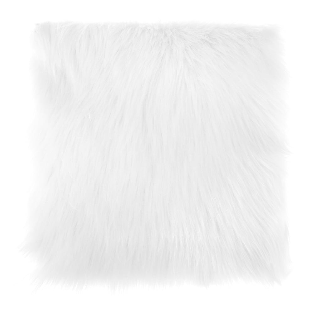 KABOER Faux Fur Sheepskin Rug 56cm Synthetic Long Hair Fur Square Rug