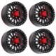 thumbnail image 2 of 4 Uds RC cubos de rueda de Metal con tapa de tornillo para Traxxas / Axial / Hsp / Redcat / Tamiya / Hpi RC Crawler, 2 of 10