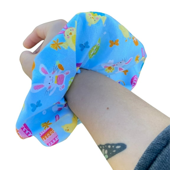 Easter Bunny Chick Scrunchie Hair Tie Ponytail Gift
