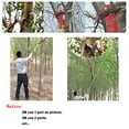 thumbnail image 3 of INTBUYING Manual Pole Saw, 7-26 ft Extension Tree Pole Pruner, 2 In 1 Tree Scissor Saw and Scissor for High Branches Trimming Garden Tools Loppers Hand Pole Saws Tree Pruner Pole S, 3 of 6