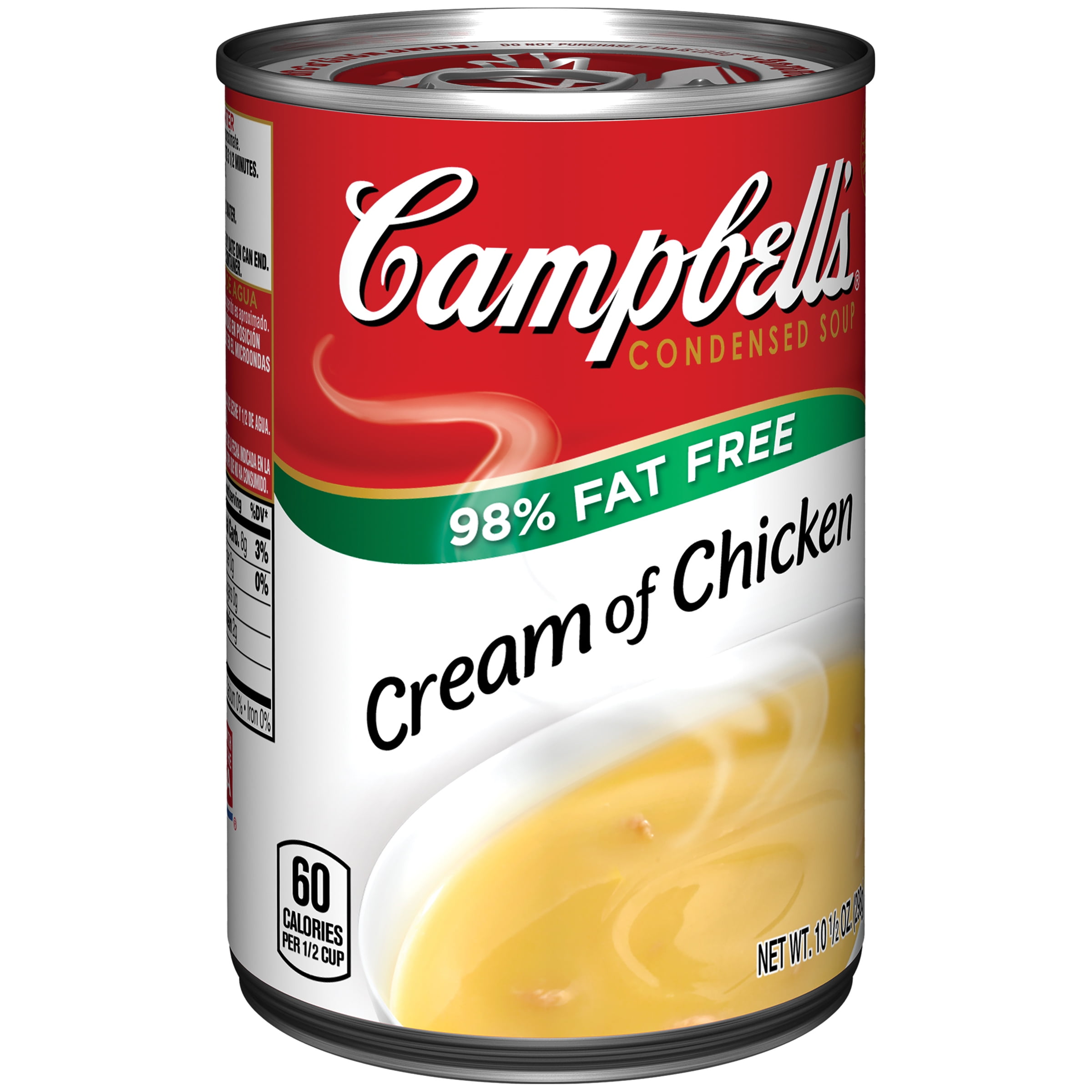 Campbell's 98% Fat Free Cream of Chicken Soup 10.5oz by Campbell Soup Company