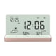 thumbnail image 2 of Reloj meteorológico digital multifunción con pantalla LCD grande, medidor de temperatura y humedad para interiores, con despertador, calendario semanal, pronóstico del tiempo, despertador digital., 2 of 8