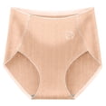 thumbnail image 1 of B91xZ Culottes Invisibles pour Femmes, Bikini Extensible Doux Underwears, TG Beige, 1 of 3