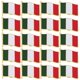 thumbnail image 4 of 20Pcs Flag of Italy Badge Italian Flag Pin Badges Flag Metal Pin Badges, 4 of 4