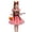 j65-Multicolour, variant on LIIPEE Girls Halloween Costumes Kids Dresses With Accessories Witch Fancy Dress Up Clothes 4 Piece,9-10 Years