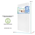thumbnail image 2 of evolur Sleep Dual Stage Comfort-Lite 5" Crib & Toddler Foam Mattress, Silver Star, 2 of 14