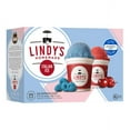 thumbnail image 4 of Lindy’s Homemade Gluten Free Blue Raspberry & Cherry Italian Ice Cups, 6 fl oz, 6 Count (36 fl oz) – Fat Free 110-120 Calorie Ice Cream Alternative, 4 of 8