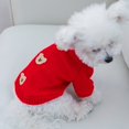 thumbnail image 3 of Dog Sweater, Warm Pet Sweater, Dog Sweaters for Small Dogs Medium Dogs Large Dogs, Cute Knitted Classic Cat Sweater Dog Clothes Coat for Girls Boys Dog Puppy Cat, 3 of 7