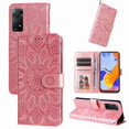 thumbnail image 2 of Funda tipo cartera GANGXUN para Xiaomi Redmi Note 12 Pro 4G , diseño girasol, cuero PU, soporte, cierre magnético, tarjetero, 2 of 5