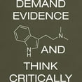 thumbnail image 3 of CafePress - Demand Evidence And Think Critically Dark T Shirt - Men's Classic Graphic Cotton T-Shirt, 3 of 4