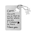 thumbnail image 1 of Tarjeta Metálica para Cartera Borhmty con Nota de Amor - Regalo, 1 of 7