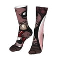 thumbnail image 3 of Lsque The Binding of Isaac Print Women's Men's Novelty 16in Crew Socks Cotton Socks Knee High Socks for Walking,Running,Nurses,Pregnancy, 3 of 6