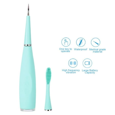 Ejoyous Portable Electric Dental Calculus Plaque Remover Scaler Oral Care Tool for Home Travel Use, Electric Toothbrush, Electric Plaque