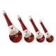 thumbnail image 2 of Juego de cucharas medidoras de cerámica con diseño de Papá Noel. Lindos accesorios de cocina navideños para hornear y cocinar., 2 of 8