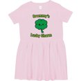thumbnail image 3 of Inktastic Grammy's Lucky Charm Girls Toddler Dress, 3 of 5