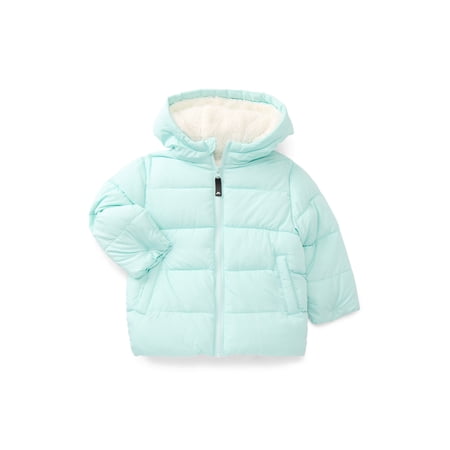 Ozark Trail Toddler Heavyweight Puffer Jacket, Sizes 12M-5T