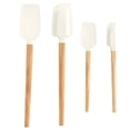 thumbnail image 1 of Four Piece Set Silicone Soft Scraper Food Grade High Temperature Multifunctional Household Baking Set Shovel Cake Spatula Mini Rice Cooker Kitchenware Utensils Set Egg Cooker for Microwave Food Cooker, 1 of 4