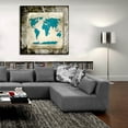thumbnail image 5 of Epic Art 'Sea Map II' by Lightbox Journal, Acrylic Glass Wall Art, 36"x36", 5 of 8
