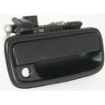thumbnail image 4 of Front Exterior Door Handles Smooth Black with Key Hole for 1995-2000 Toyota Tacoma SR5, 4 of 4