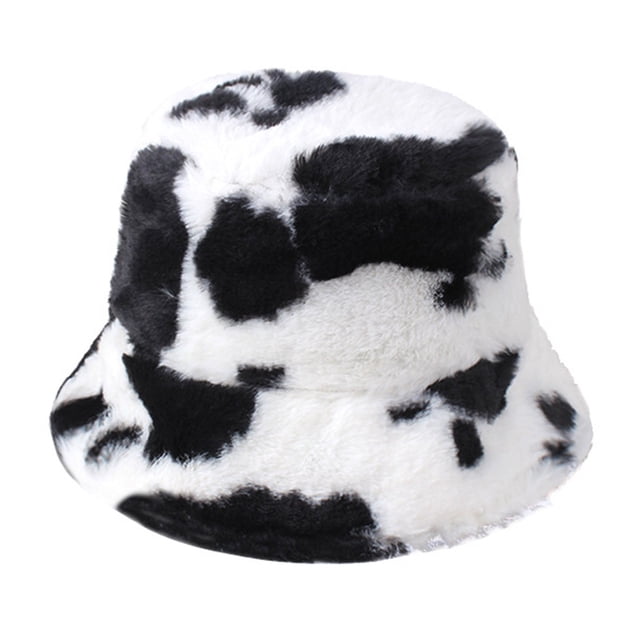 CSChome Chapeau de Pêcheur avec Cordon de Serrage Réglable Chapeau d'Hiver Imprimé Léopard Épais Coupe-Vent Sangle Fixe Résistant au Froid Plat Assorti de Couleurs Chapeau Extérieur pour Femme