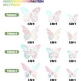 thumbnail image 5 of 3D Butterfly Wall Decor 12 Pcs Removable Butterfly Stickers Decals DIY Wall Art Decor for Home Birthday Party, 5 of 5