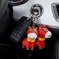 thumbnail image 1 of Homekingdee Convertible Expressions Chinese New Year Horse Ornament - Plastic Multicolor 2.7x2.7 Inch Festive Decor for Home Holiday Party, 1 of 7