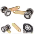 thumbnail image 2 of 4 Pcs Trolley Assembly Roller Window Door Walkers Folding Barn Highstrung Strut Rollers, 2 of 6