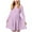 Light Purple, variant on Staki Girls Long Sleeve Dress Girls Dress Fall Winter Dress, Girl Long Sleeve Ruffle Smocked Holiday Princess Dresses for Kids(White,10-11 Years)