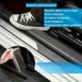 thumbnail image 6 of 2.7In x 33Ft Car Door Edge Guards Door Sill Protector, 5D Carbon Fiber Car Wrap Film, Vinyl Automotive Wrap Film Anti-Collision Fits for Most Vehicles, 6 of 7